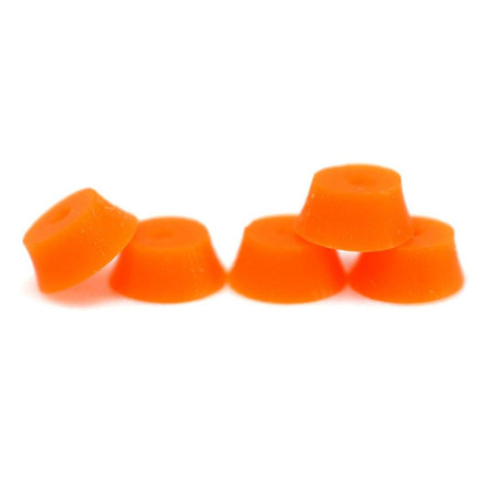 Teak Fingerboard Bubble Bushings - Orange - LocoSonix