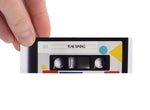 Teak Fingerboard Deck Graphic Wrap - Cassette Tape - LocoSonix