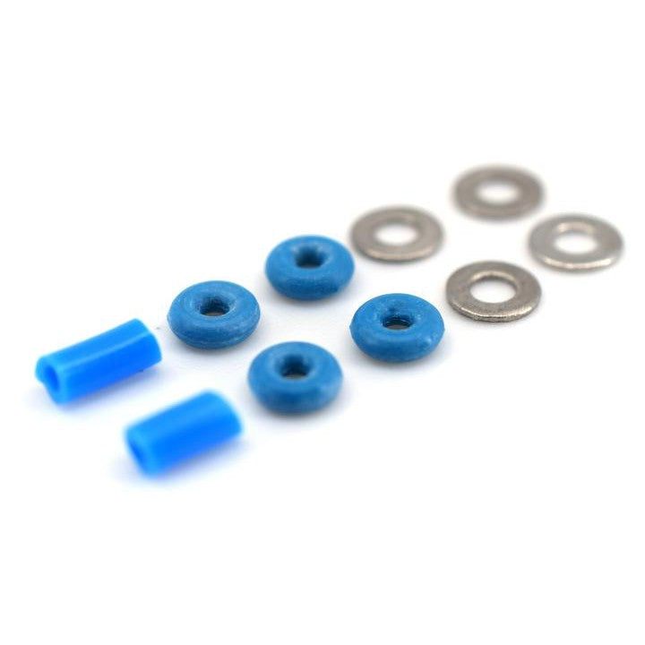 Teak Fingerboard Tuning O-Ring Kit Blue - LocoSonix