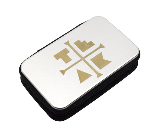 Teak Engraved Fingerboard Repair Kit [logo case, nuts, screws & tape]