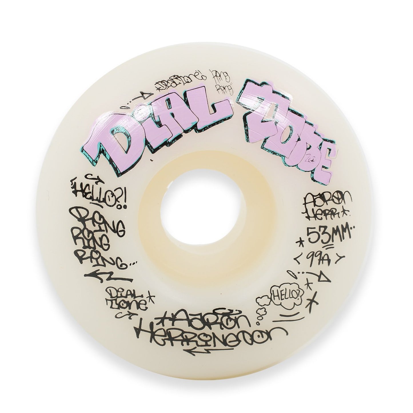Dial Herrington Vandal 2 Standard Skateboard Wheels - 53mm 99A [set/4]
