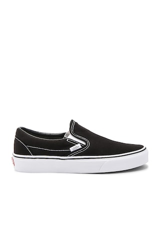 Vans Skate Slip-On Shoes - Black/White