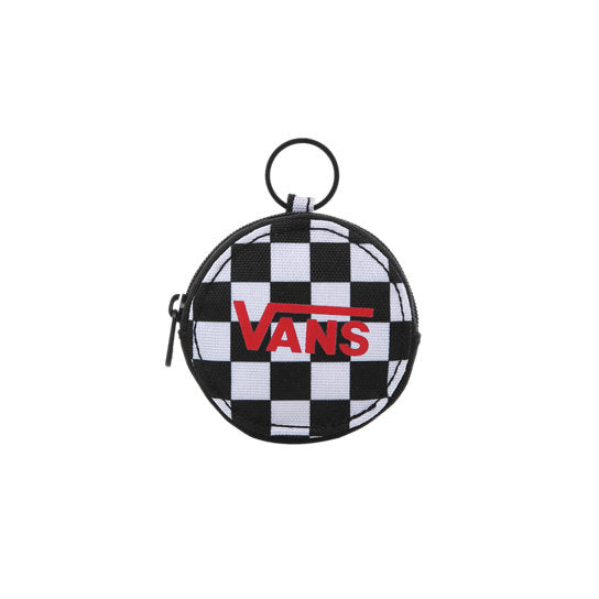 Vans Coin Purse Keychain - Black Checker