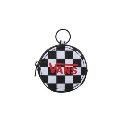 Vans Coin Purse Keychain - Black Checker