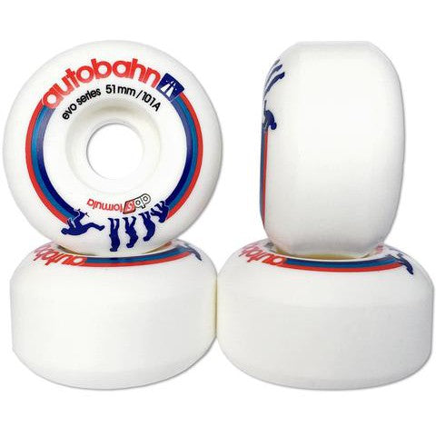 Autobahn Evo Skateboard Wheels - 51mm 101A [set/4]