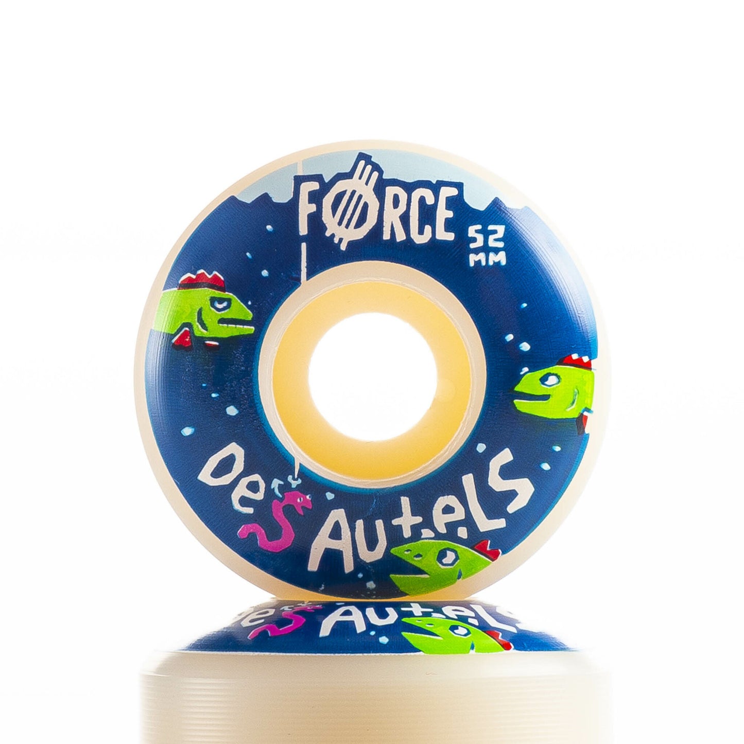 Force Doug Des Autels Fish Skateboard Wheels 52mm 101A [set/4]