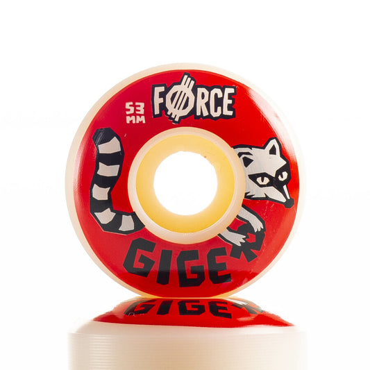Force Giger Fox/Raccoon Skateboard Wheels 53mm 101A [set/4]