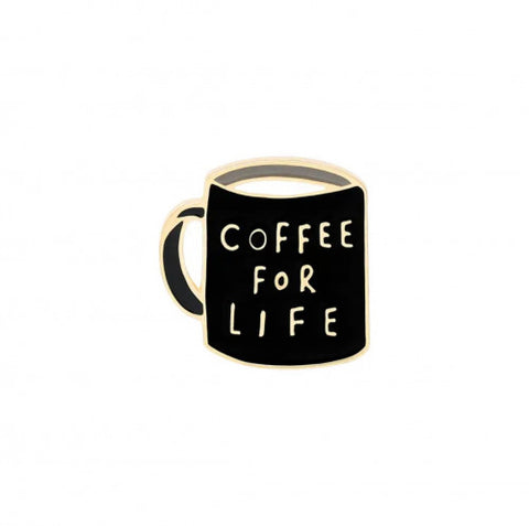 Space Brand Pin # 29 - Coffee for Life