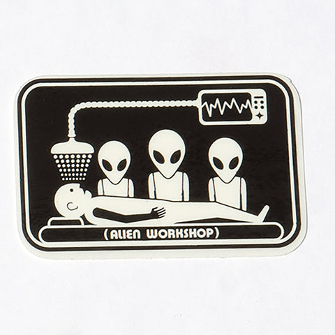 Alien Workshop ABDUCTION Sticker 2.75"x1.75"