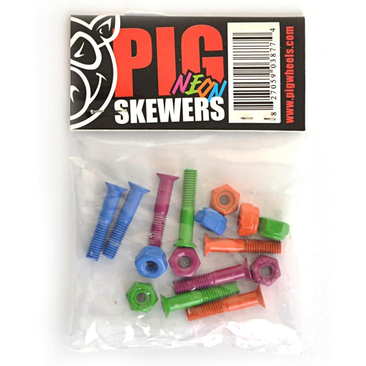 Pig Neon Phillips Hardware 1" [set/8]