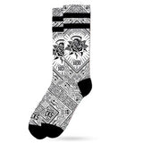 American BANDANA Mid High Socks - White