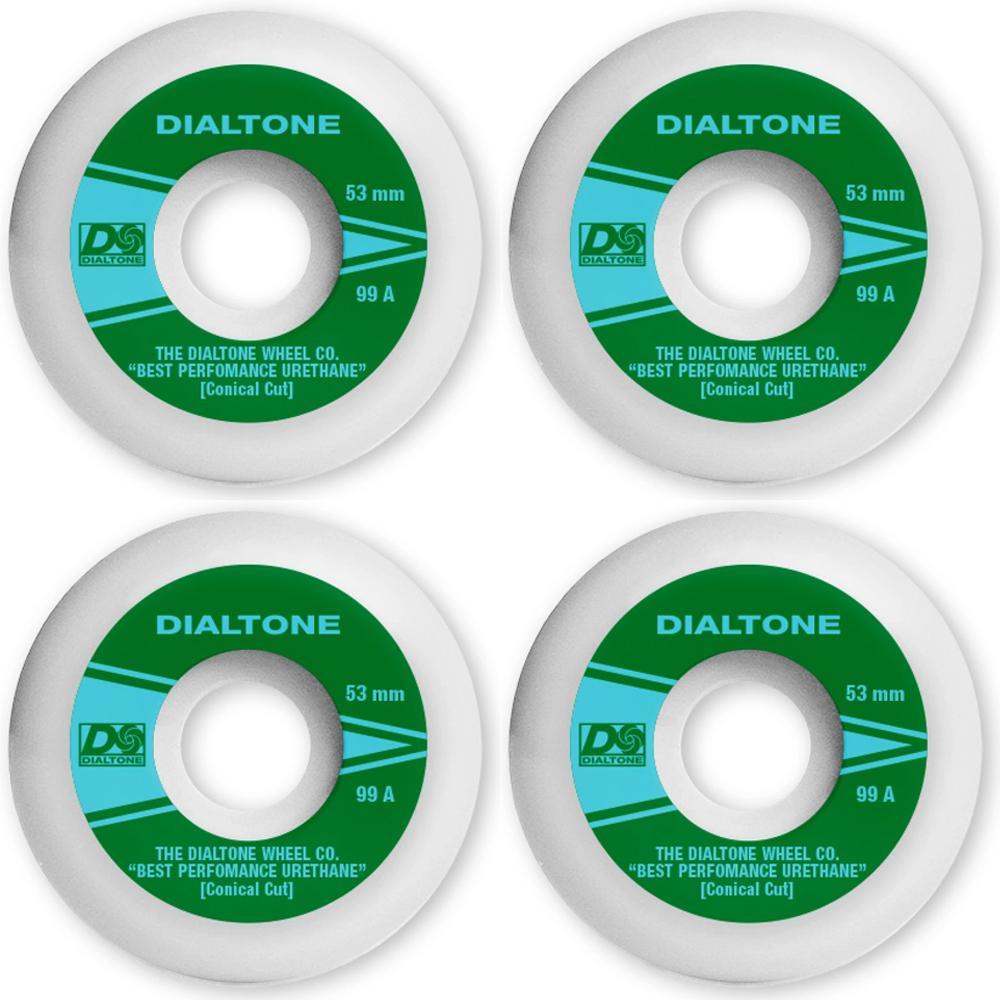 Dial Atlantic Conical Skateboard Wheels - 53mm 99A [set/4]