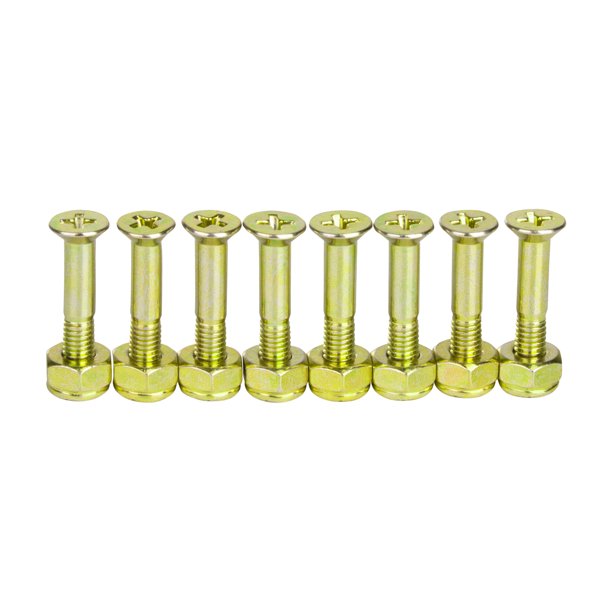 Cal-7 Chrome Phillips Hardware - 1" Yellow