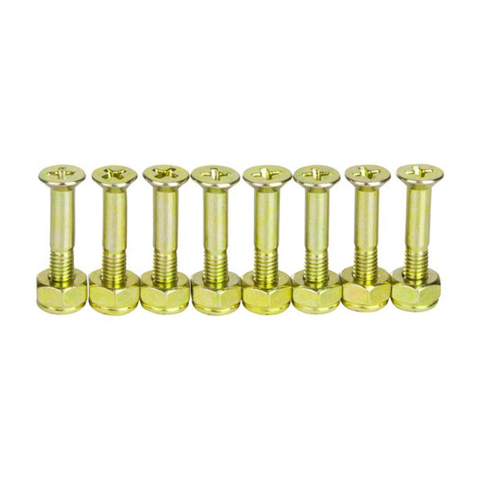 Cal-7 Chrome Phillips Hardware - 1" Yellow