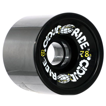 Cloud Ride Cruiser Longboard Wheels - Black 69mm 78A