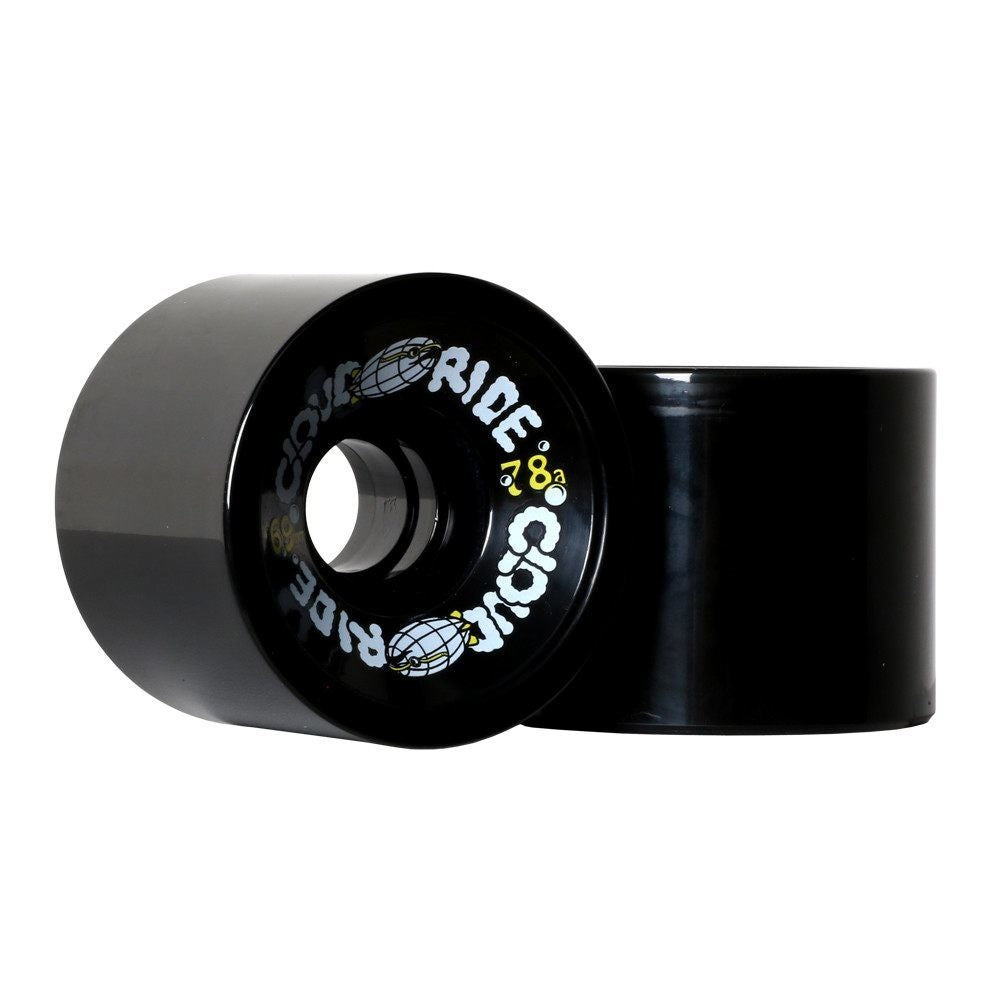 Cloud Ride Cruiser Longboard Wheels - Black 69mm 78A