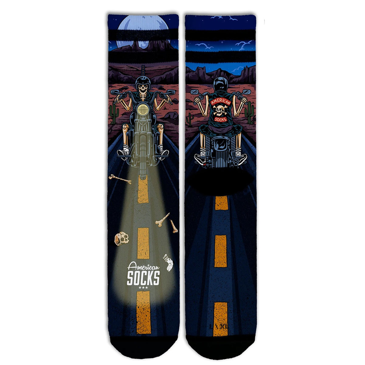AS Night Rider Mid-High Socks