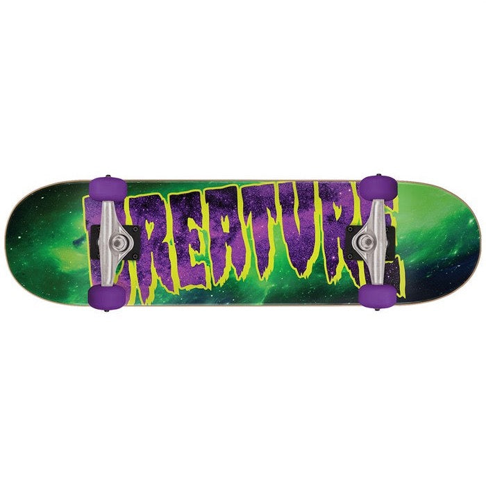 Creature GALAXY LOGO MID Skateboard Complete 7.8"