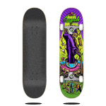 Cruzade DEATHSKULL Skateboard Complete 8.25"