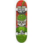 Cruzade SKULL SWIRL Skateboard Complete 8"
