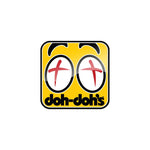Shorty's DOH DOH EYES Logo Sticker 4"