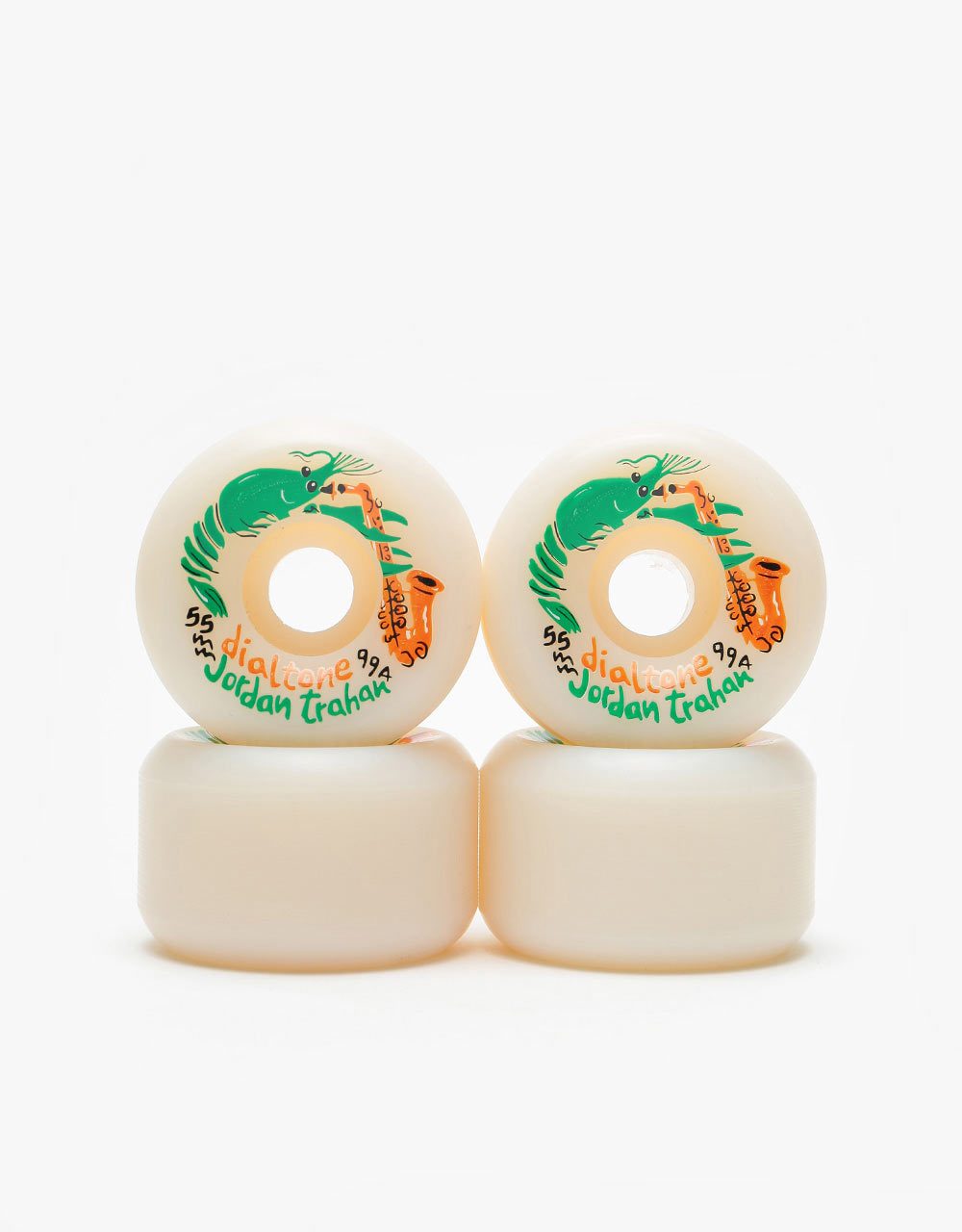 Dial Trahan Zydeco Conical Skateboard Wheels - 55mm 99A [set/4]