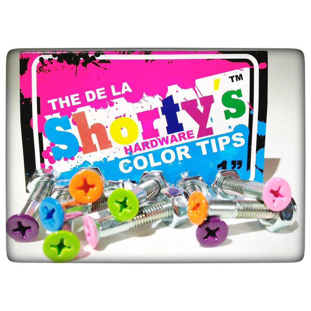 Shortys Color Tips The De La Phillips Hardware 1" [set/8]