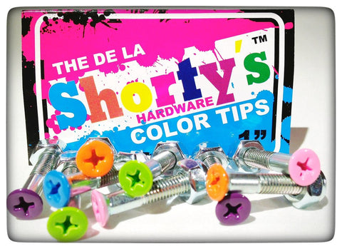 Shorty's COLOR TIPS The De La Phillips Hardware 1" [set/8]