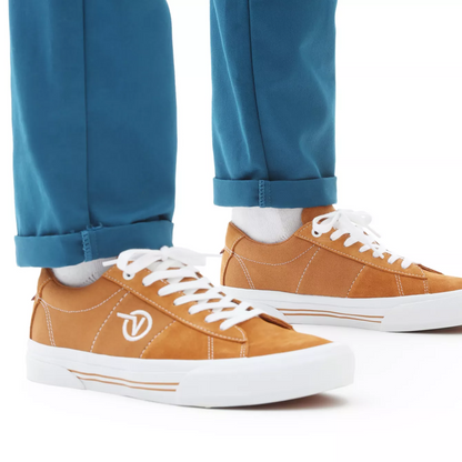 Vans Skate Sid Shoes - Pumpkin/White