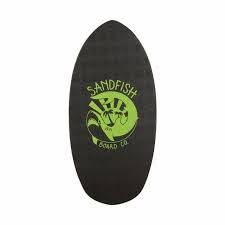 DB Sandfish Traction Woody Cruiser Skimboard - Green 45"