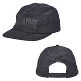 Creature Logo Fill Snapback Unstructured Mid Hat - Black