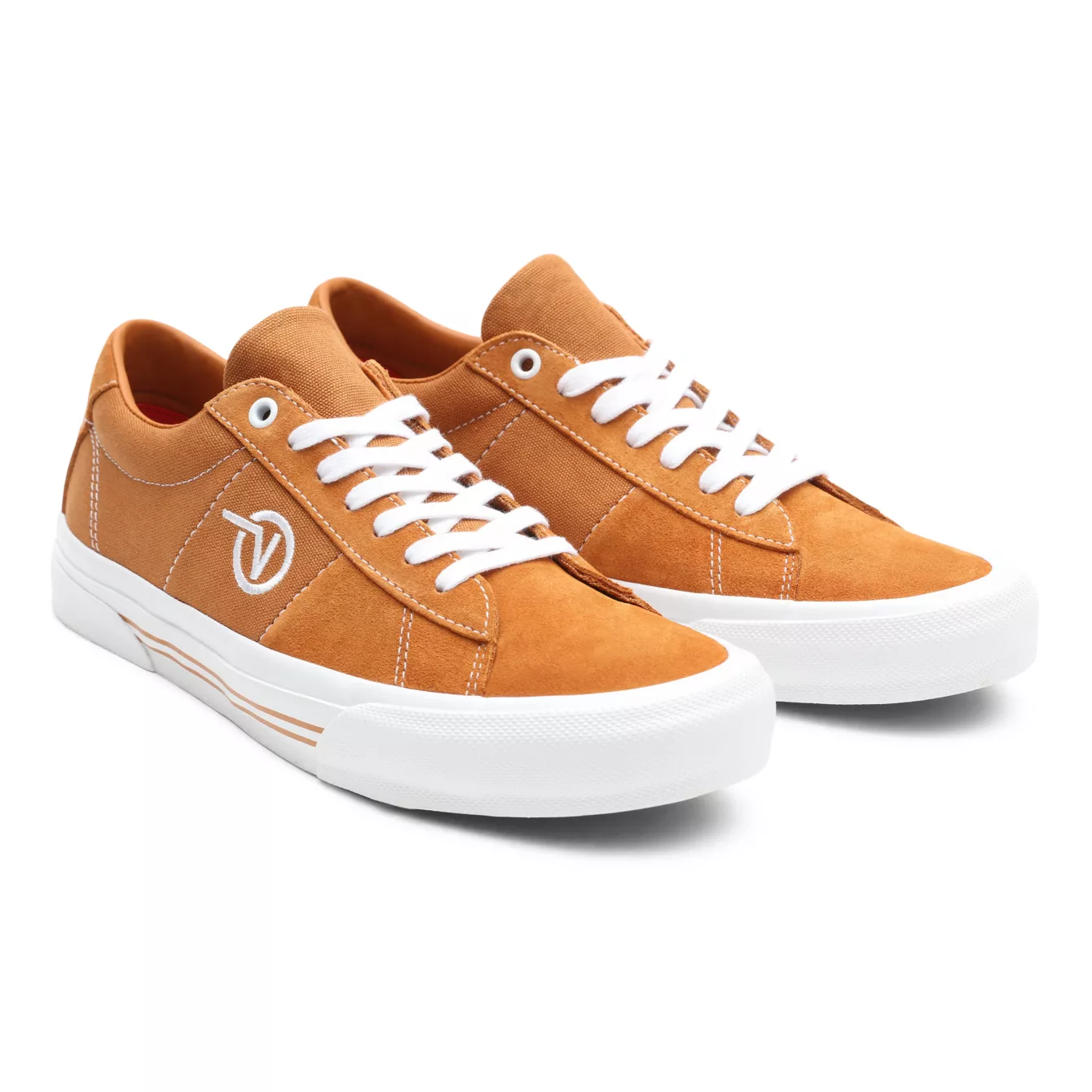 Vans Skate Sid Shoes - Pumpkin/White