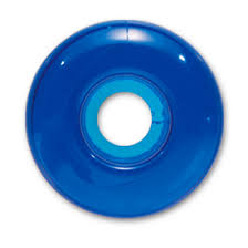 Steadfast Gel Skateboard Wheels - Blue 50mm 99A [set/4]