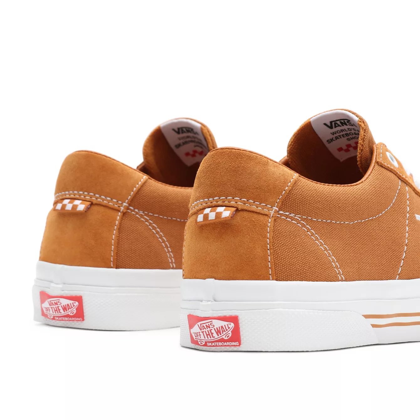 Vans Skate Sid Shoes - Pumpkin/White