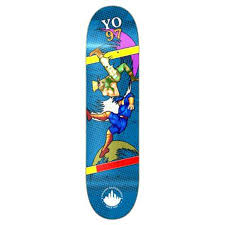 Yocaher RETRO BRAWLER Skateboard Deck 7.75"