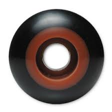 Steadfast Two-Tone Skateboard Wheels - Black/Brown 51mm 99A [set/4]