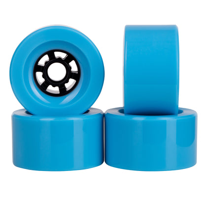 Cal-7 Fly Wheel Longboard Wheels - Light Blue 97mm 78A