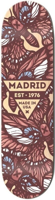 Madrid Street Flutter Skateboard Deck 8"