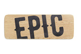 Epic WOOD BALTICA Balance Board with Roller