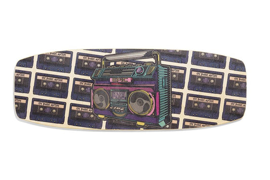 Epic Retro Boombox Balance Board With Roller