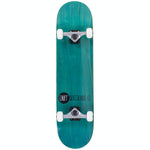 Enuff LOGO STAIN Skateboard Complete - Teal 8"