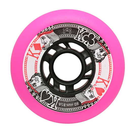 FR Street Kings Inline Skates Wheel - Pink/Black [x1]