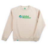 Habitat GLOBAL BUMMER Crewneck Hoodie - Cream