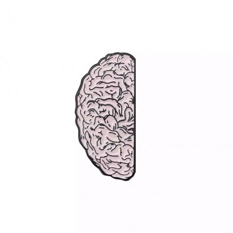 Space Brand Pin # 04 - brain half