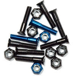 Steadfast Colored Phillips Bolts 1" - [6 black / 2 blue]