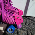 Rollerstuff SUEDE Toe Cap - Fuchsia [set/2]