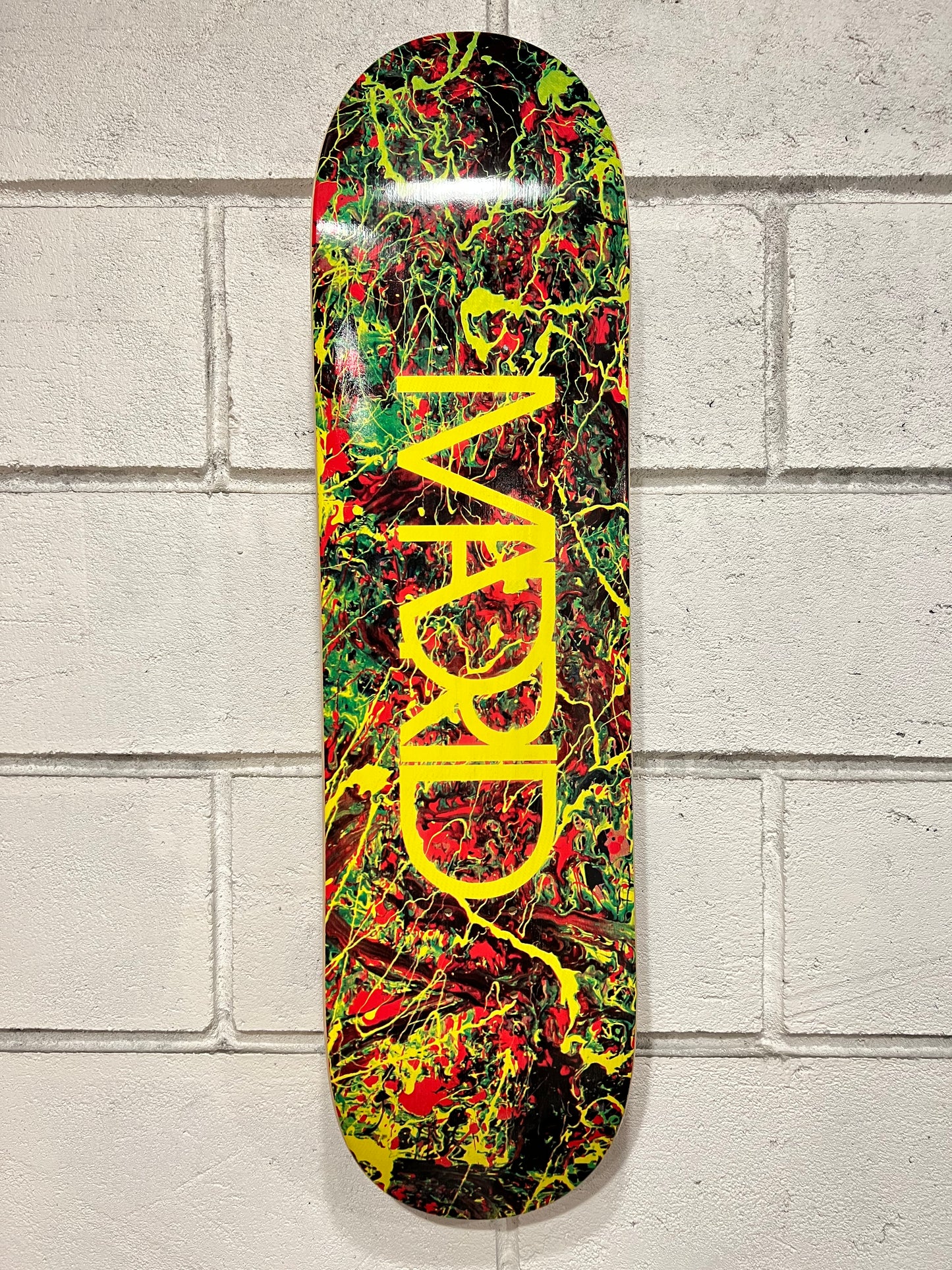 Madrid Street Alien Attack Skateboard Deck 8"