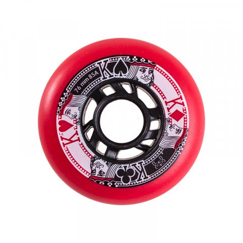 FR Street Kings Inline Skates Wheel - Red/Black [x1]