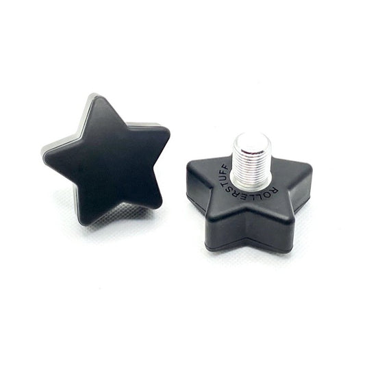 Rollerstuff Star Twinkle Toes Adjustable Stopper - Paul Stanley Black [set/2]