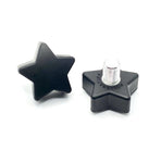Rollerstuff STAR TWINKLE TOES Adjustable Stopper - Paul Stanley Black [set/2]